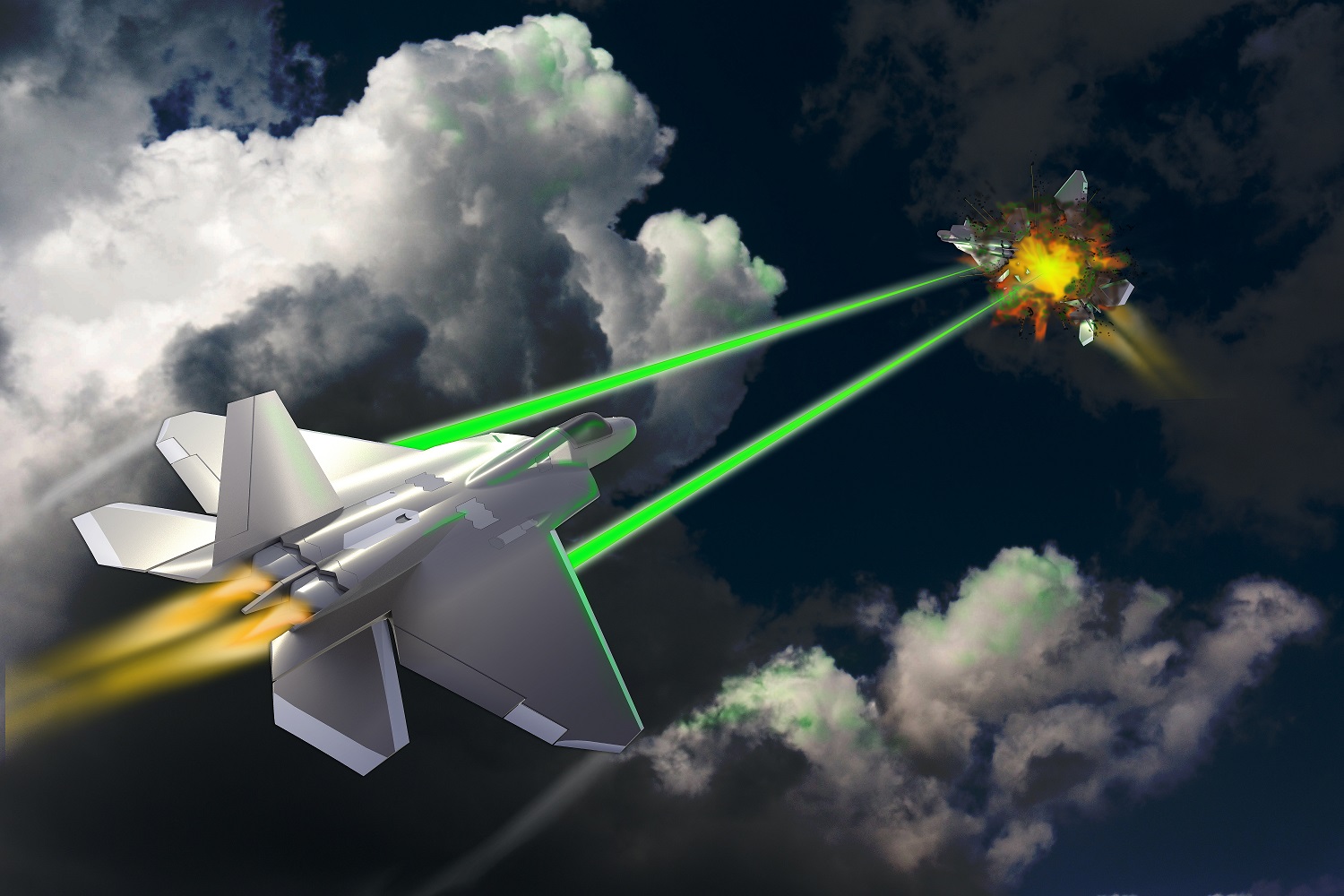 Fighter Jets with Tactical Laser Shields Are One Step Closer to Reality