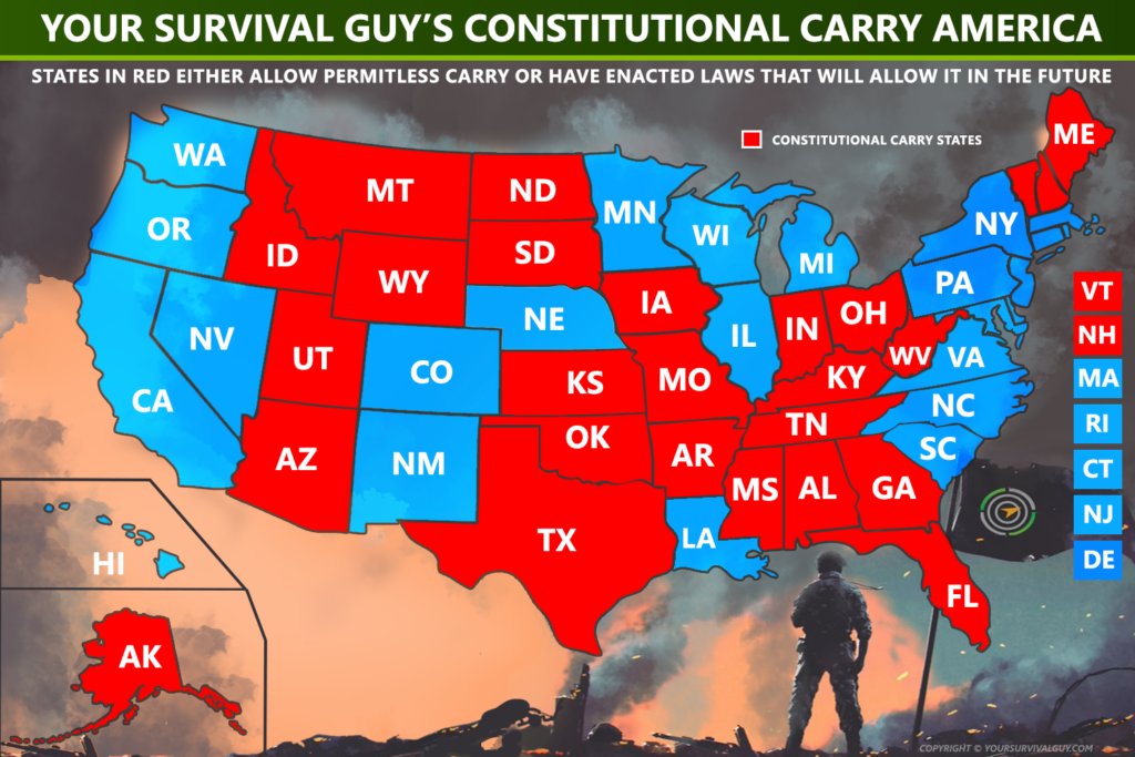 Florida Joins 25 States with Permitless Carry Your Survival Guy